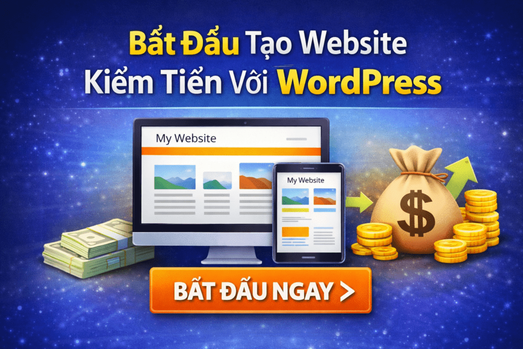 05 bat dau tao website kiem tien