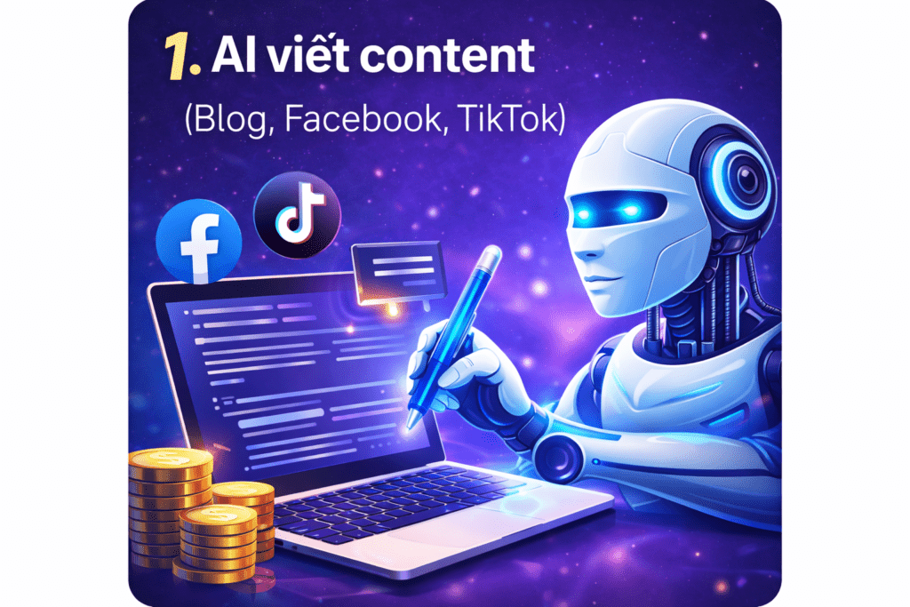 cách dùng chatgpt kiếm tiền cho người mới