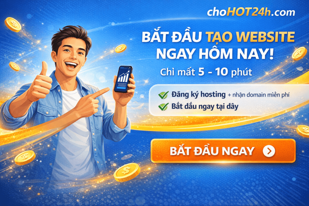 bat dau tao website ngay hom nay