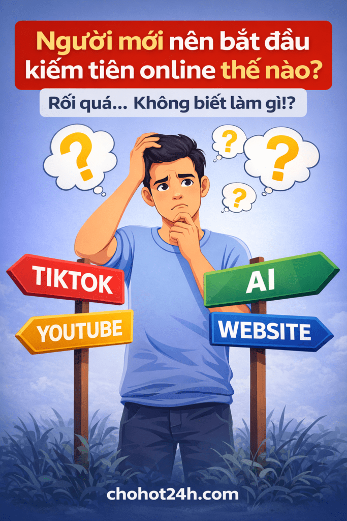 chon cach kiem tien online