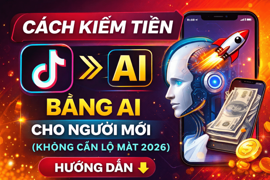 Kiếm tiền online với AI bằng ChatGPT, CapCut và Canva giúp tạo nội dung, video và thiết kế ảnh nhanh chóng cho người mới