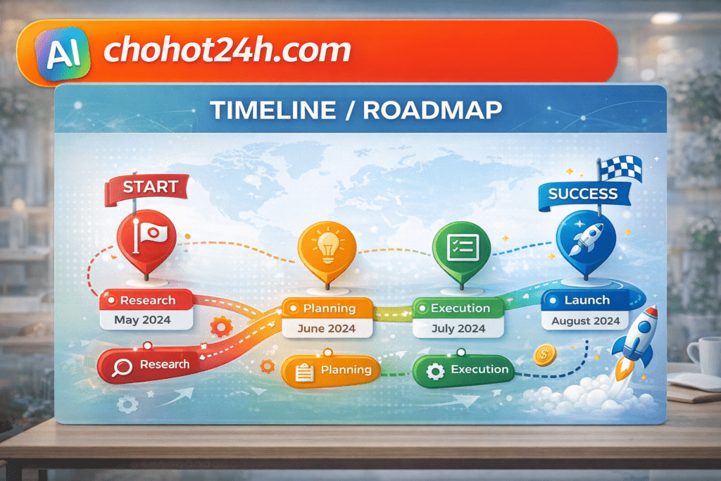 lo trinh thanh cong cua du an