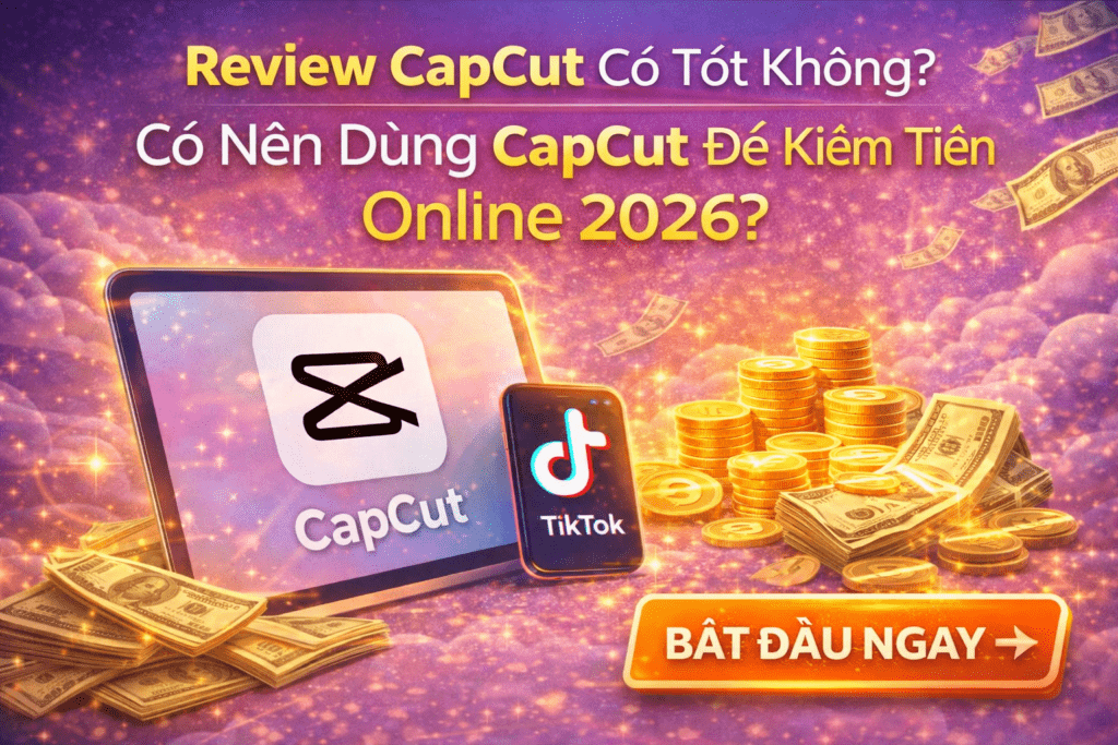 review capcut co tot khong 2026 kiem tien tiktok