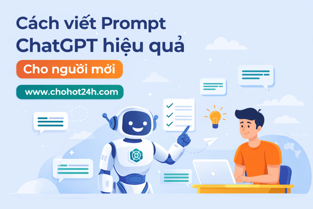 Cách viết prompt ChatGPT hiệu quả cho người mới giúp tạo nội dung chính xác và dễ hiểu hơn