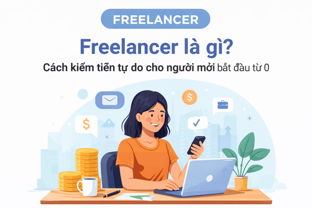 freelancer là gì cách kiếm tiền cho người mới 2026