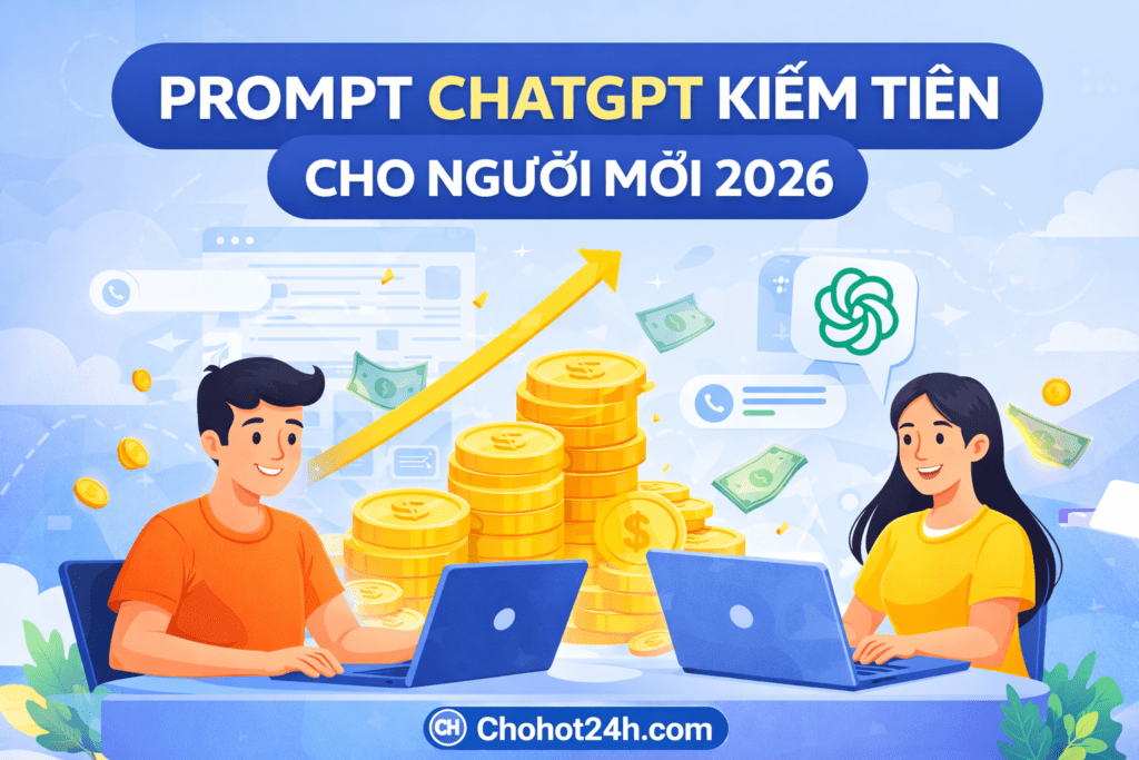 prompt chatgpt kiếm tiền online cho người mới giúp tạo nội dung nhanh và tăng thu nhập hiệu quả