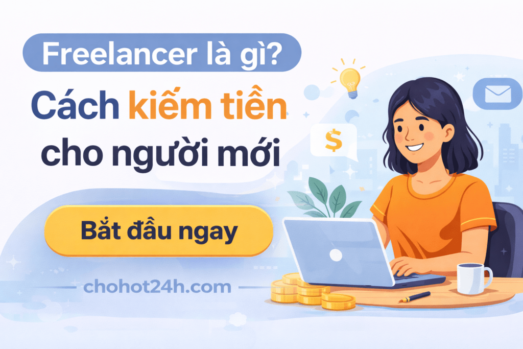 làm việc online và kiếm tiền tại nhà cho người mới 2026