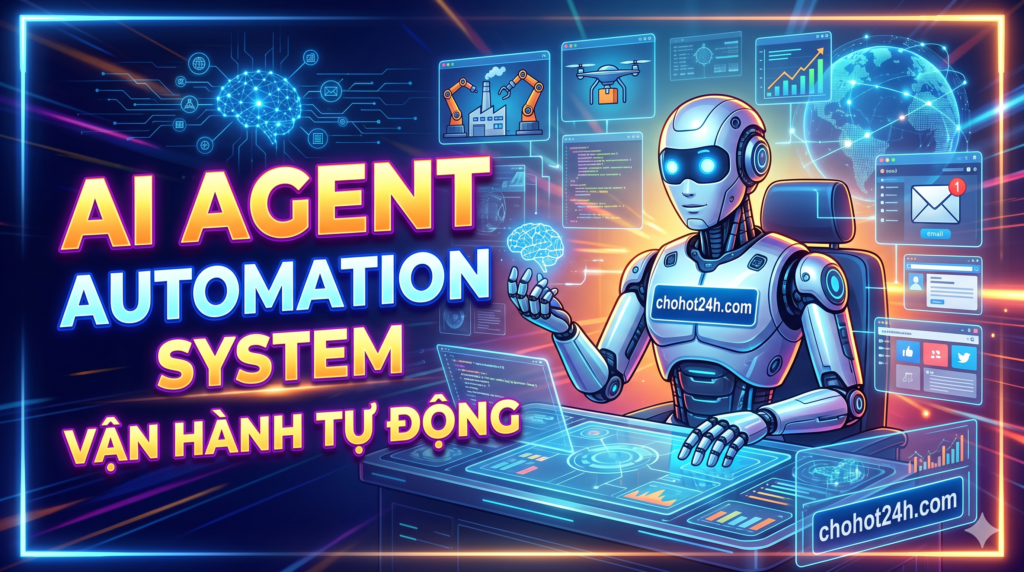Xây dựng hệ thống AI Agent vận hành tự động cho chohot24h.com